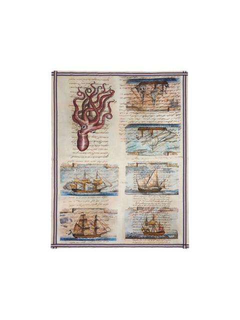 Faliero Sarti Veleri printed scarf