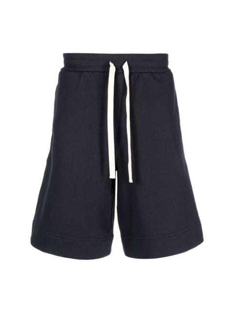 drawstring-waistband track shorts