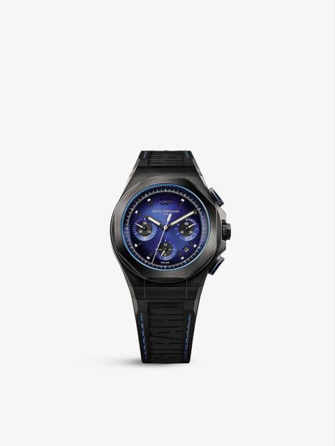 81060-21-491-FH6A Laureato Absolute Chronograph titanium and leather automatic watch