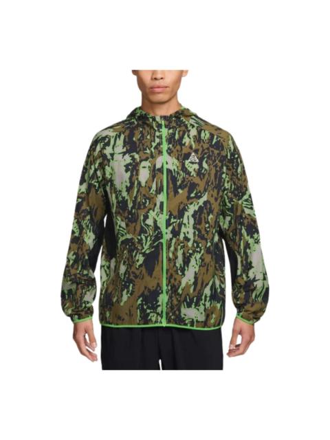 Nike Nike ACG Trail Running Jacket 'College Grey Mean Green' IF2171-009