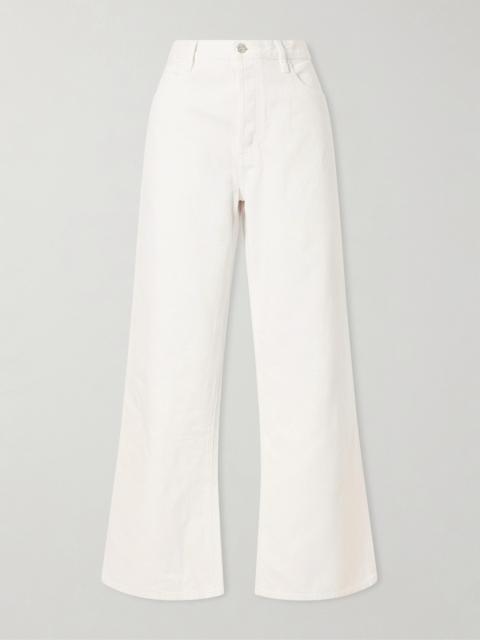 FRAME The Loose High-rise Wide-leg Jeans