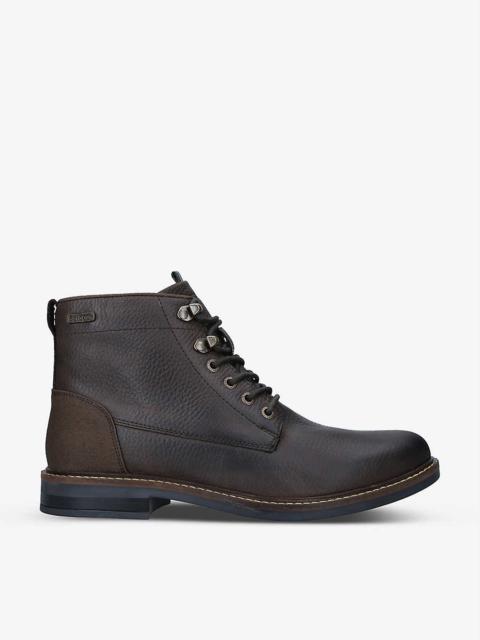 Barbour Deckham leather ankle boots