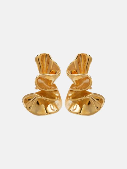 Bottega Veneta Gold-plated sterling silver earrings