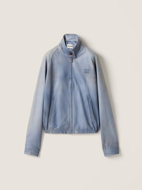 Miu Miu Nappa leather jacket