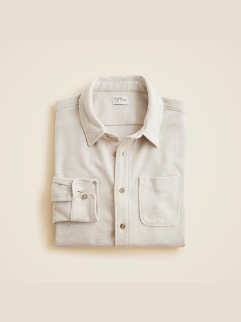 J.CREW Lightweight Seaboard soft-knit shirt