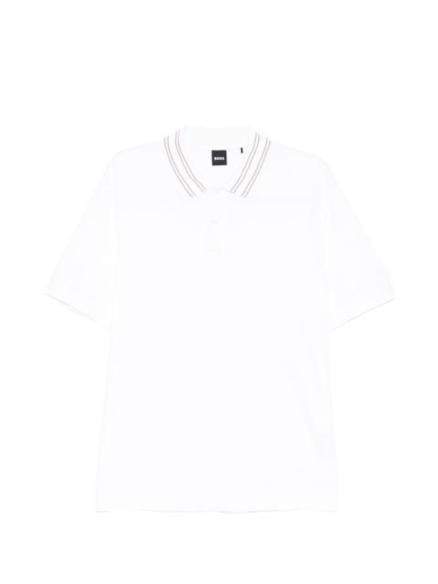 BOSS cotton polo shirt