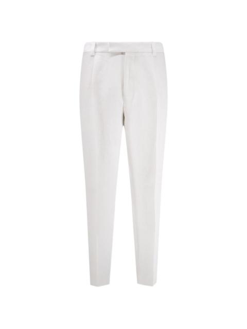 BOSS pressed-crease trousers