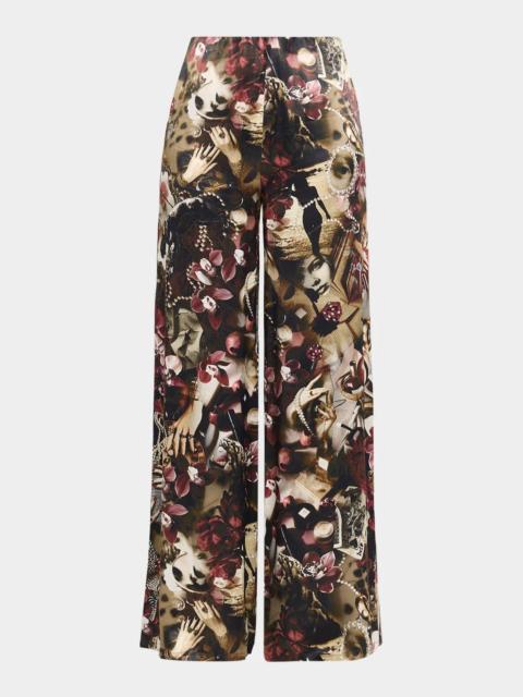 L'AGENCE Kimia Wide-Leg Trousers