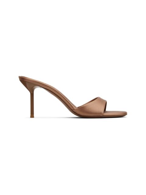 PARIS TEXAS Tan Lidia Mule 70 Heeled Sandals