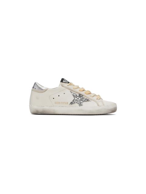 Golden Goose White Super-Star Sneakers
