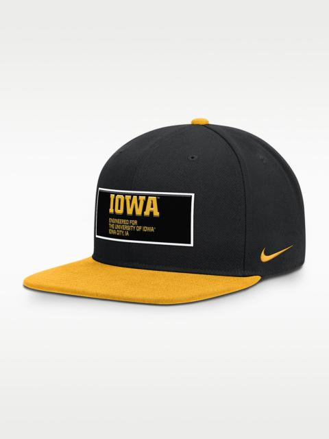 Nike Iowa On-Field Pro Men's Nike Dri-FIT College Adjustable Hat