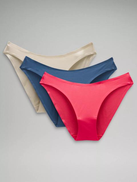Wundermost Ultra-Soft Nulu Mid-Rise Bikini Underwear *3 Pack