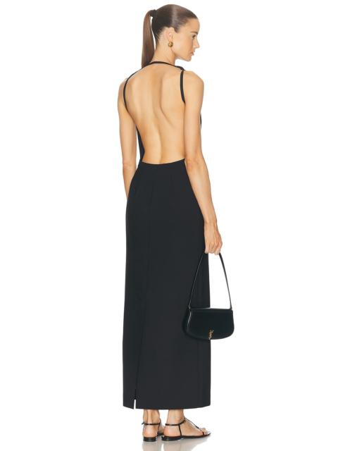 Sleeveless Open Back Dress