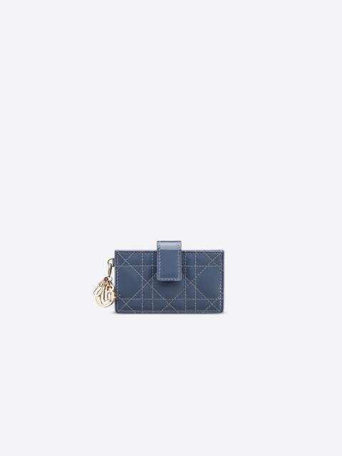 Dior Lady Dior 5-Gusset Card Holder