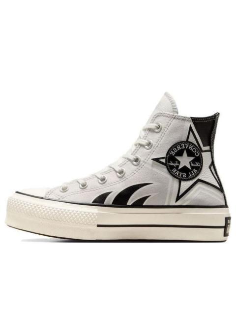 Converse (WMNS) 반대 척 테일러 모든 별 리프트 플랫폼 Moto 'Pale Putty' A08005C