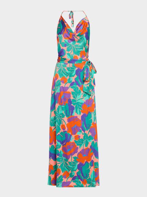 RAMY BROOK Corrine Floral-Print Column Gown