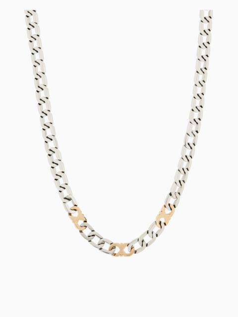 EMPORIO ARMANI STAINLESS STEEL CHAIN NECKLACE