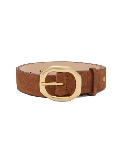 rag & bone Brown Audrey Suede Belt