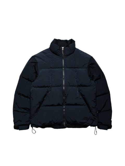 Goldwin Dope Dyed Ripple Nylon Down Jacket Dark Navy