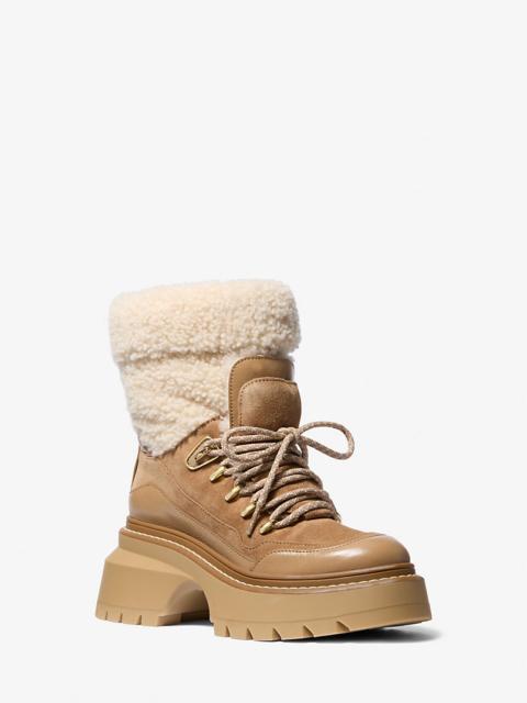 MICHAEL KORS Shiloh Mixed-Media Boot
