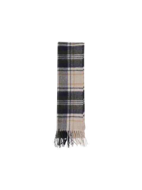 Barbour New Check fringed scarf
