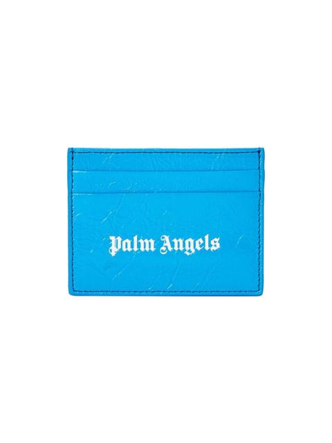 Palm Angels Logo Bright Card Holder 'Light Blue'