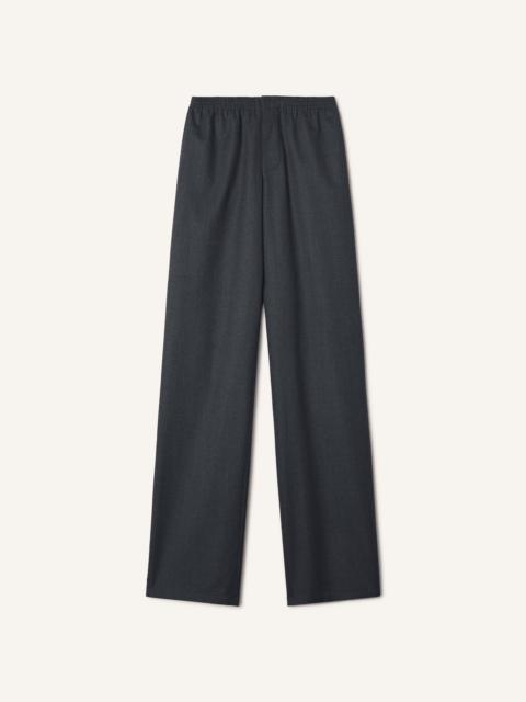 Lanvin FLUID WOOL FLANNEL TROUSERS