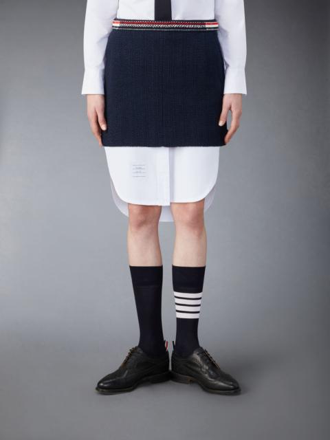 Thom Browne Tweed Mini Skirt