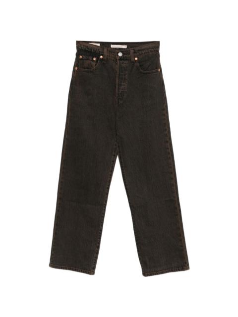 Levi's logo-patch belt-loop jeans