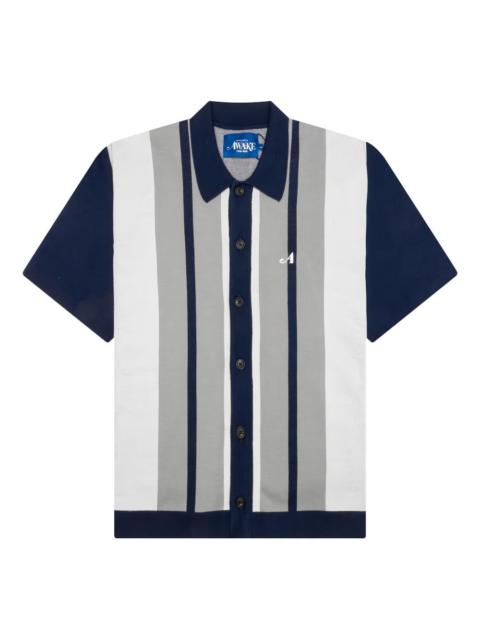 AWAKE NY knit camp-collar shirt