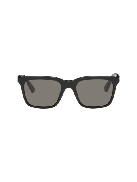 GUCCI Black Rectangular Sunglasses