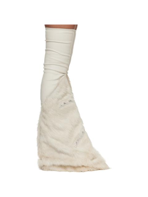 Off-White Temple Cargo Fetish Sneaks Tall Boots