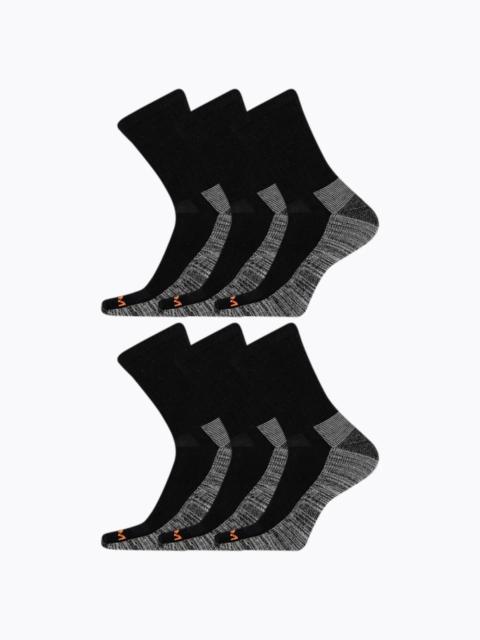 MERRELL Work Crew Sock 6 Pack