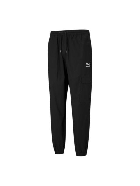 PUMA PUMA Casual Sweatpants 'Black White' 531361-01