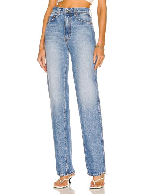 GRLFRND Sara Super High Rise Slim Straight