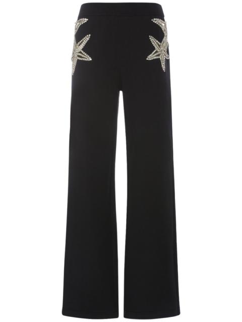 DSQUARED2 Embroidered stars straight pants