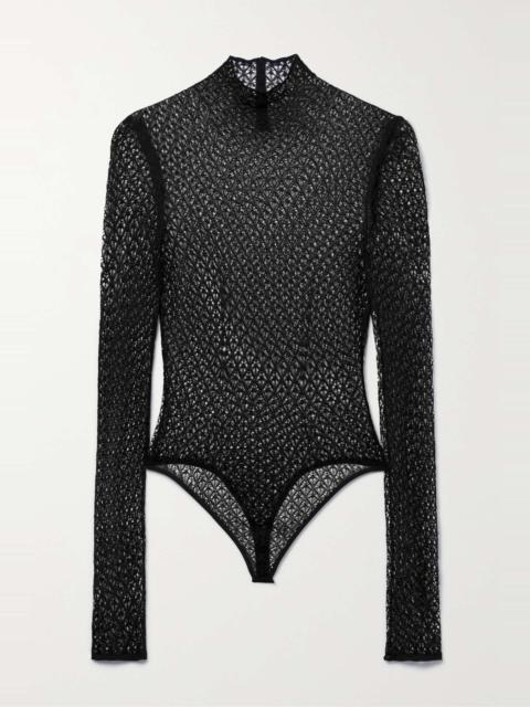 KHAITE Fena crocheted bodysuit