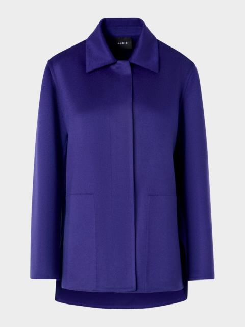 AKRIS Laars Cashmere Long Jacket