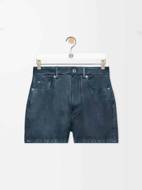 Loewe Shorts in nappa lambskin