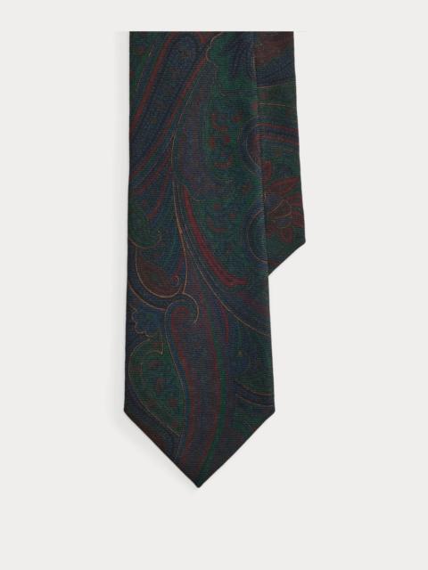 Polo Ralph Lauren Graduate Paisley Wool Challis Tie
