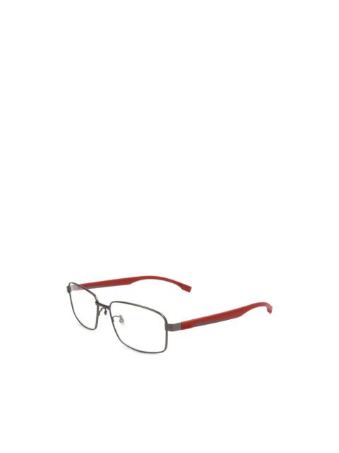 BOSS rectangle-frame glasses