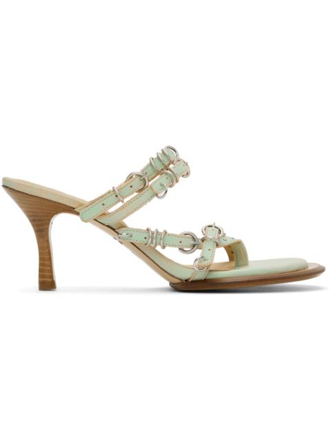 KNWLS Blue & Beige Scythe Sandals