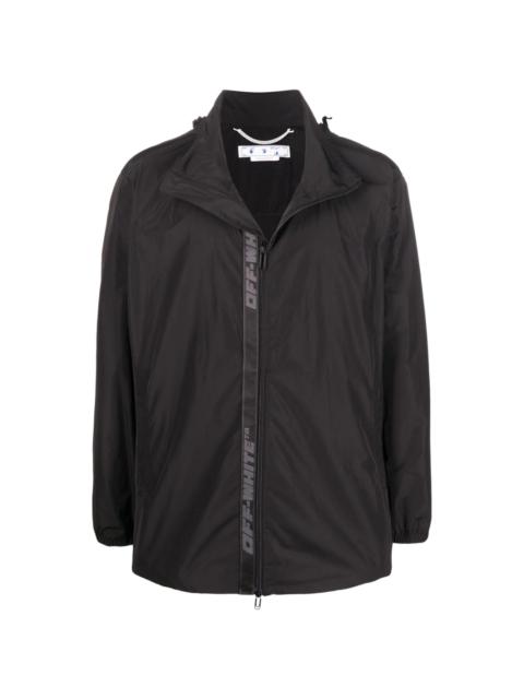 Off-White funnel-neck jacket