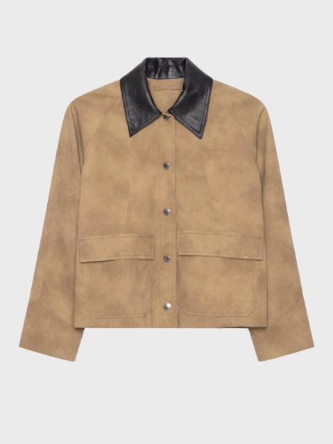 STAND STUDIO Jacket Wilhelmina Mörk sand