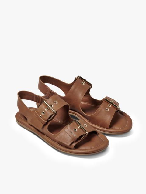 beek Huet Leather Slide Sandal