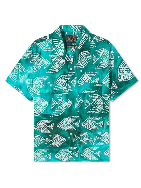 BEAMS PLUS Beams Plus Batik Print Vacation Shirt