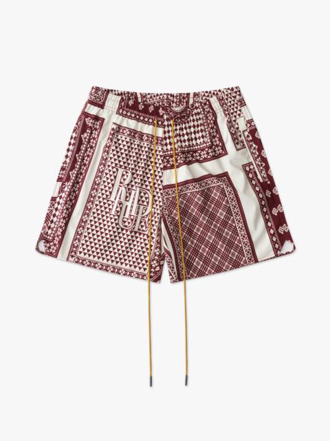 Rhude CARD PRINT SWIM TRUNK