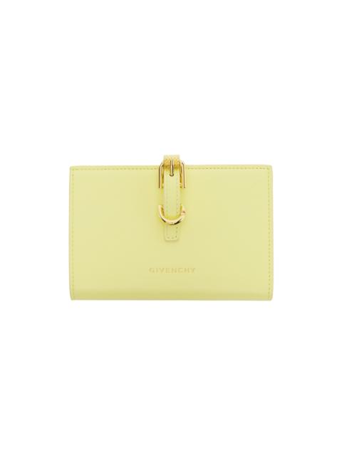 Givenchy Yellow Voyou Bifold Wallet