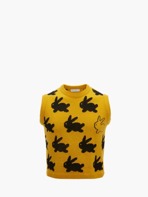 JW Anderson ALL OVER BUNNY TANK TOP