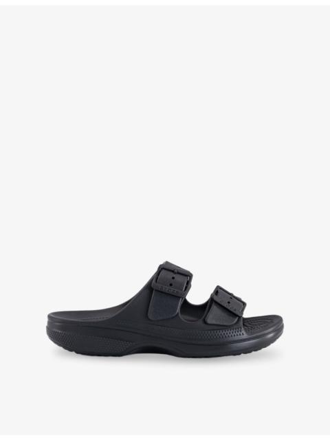crocs Saturday Two-Strap Rubber Sandals